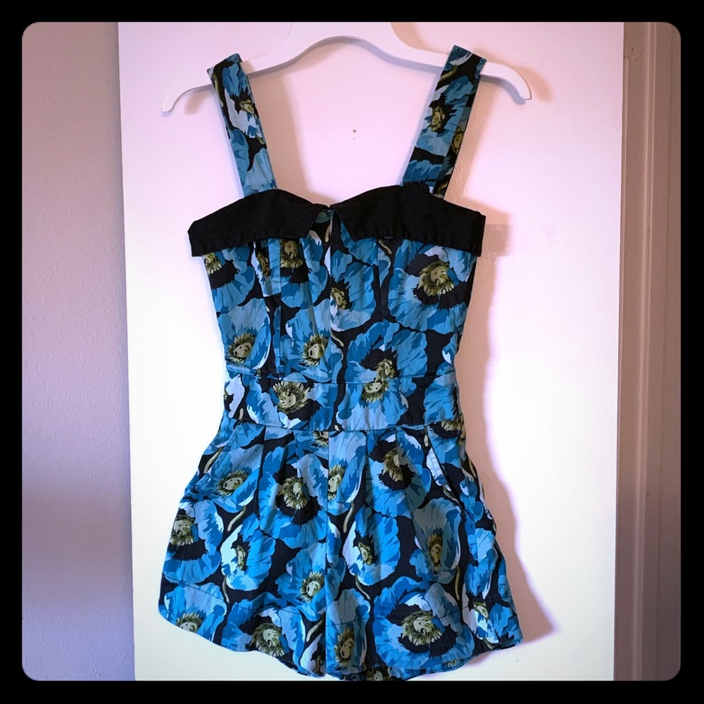 Tatyana blue poppy jumper